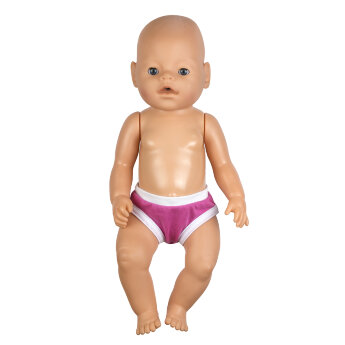 Розовые трусики для куклы Baby Born ростом 43 см