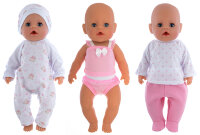 Подарочный набор из 6 предметов с ползунками для куклы Baby Born ростом 43 см