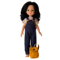 Комбинезон, футболка и рюкзак для кукол Paola Reina 32 см