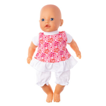 Кофточка и бриджи для кукол Baby Born little ростом 32 см