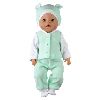 Набор одежды из флиса для куклы Baby Born ростом 43 см