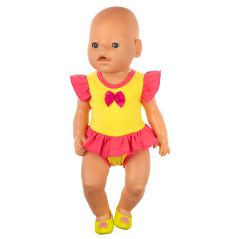 Боди и туфли для куклы Baby Born ростом 43 см