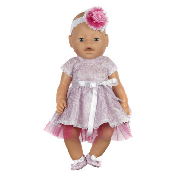Вечернее платье для куклы Baby Born ростом 43 см